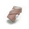 Stoffen sokje in Dusty Rose met de Dream Sock-sensor
